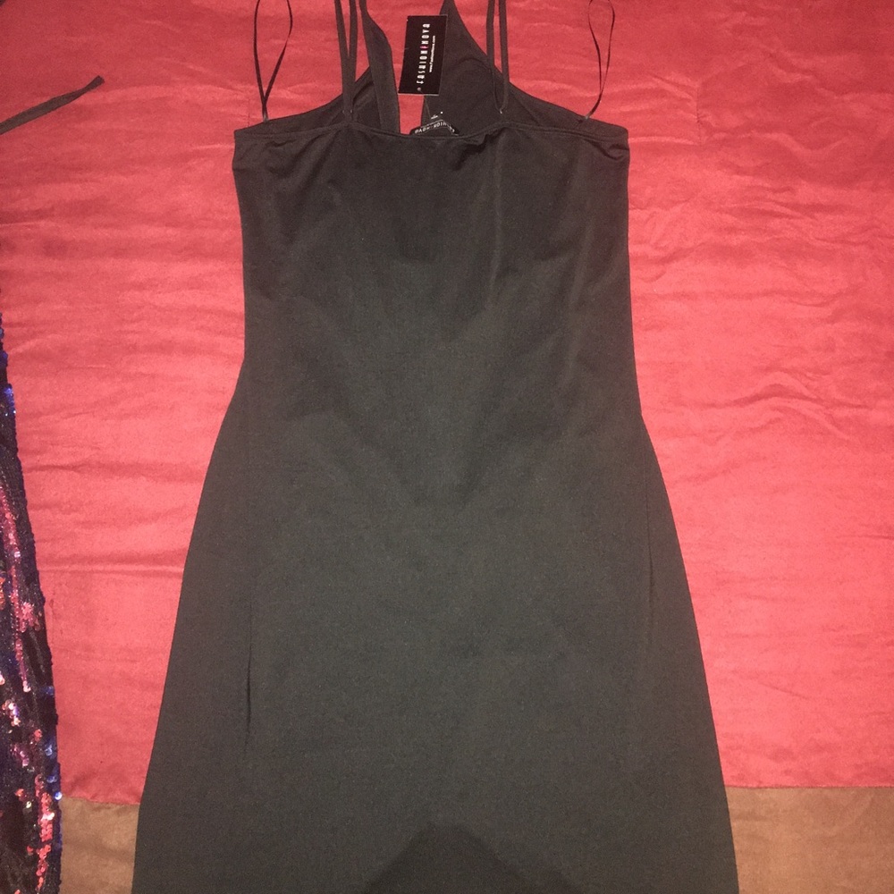 Black Spaghetti strap dress. - Picture 2 of 2